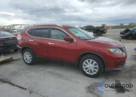 2016 Nissan Rogue S из США, поврежденный, VIN KNMAT2MT4GP727915